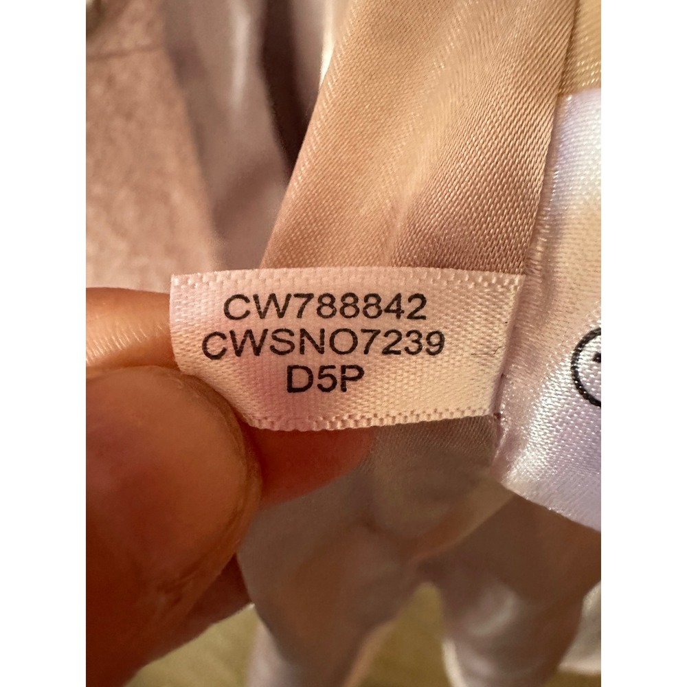 Calvin Klein Womens Dusty Rose Pink Fit and Flare Double Breasted Peacoat Coat - Picture 14 of 16